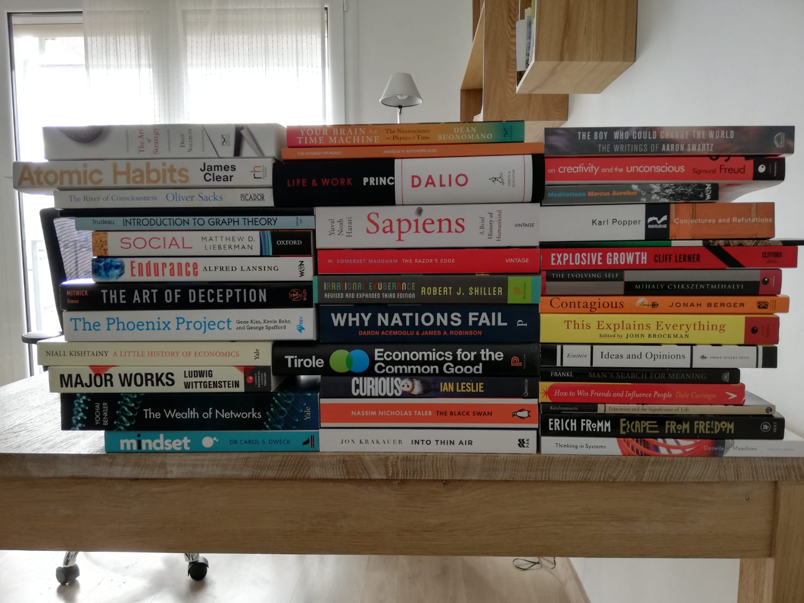 The 40+1 books that I intend to read in 2019 by reading every day